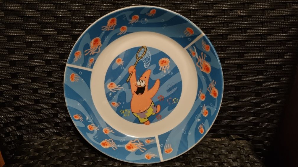 Talerz spongebob Patryk