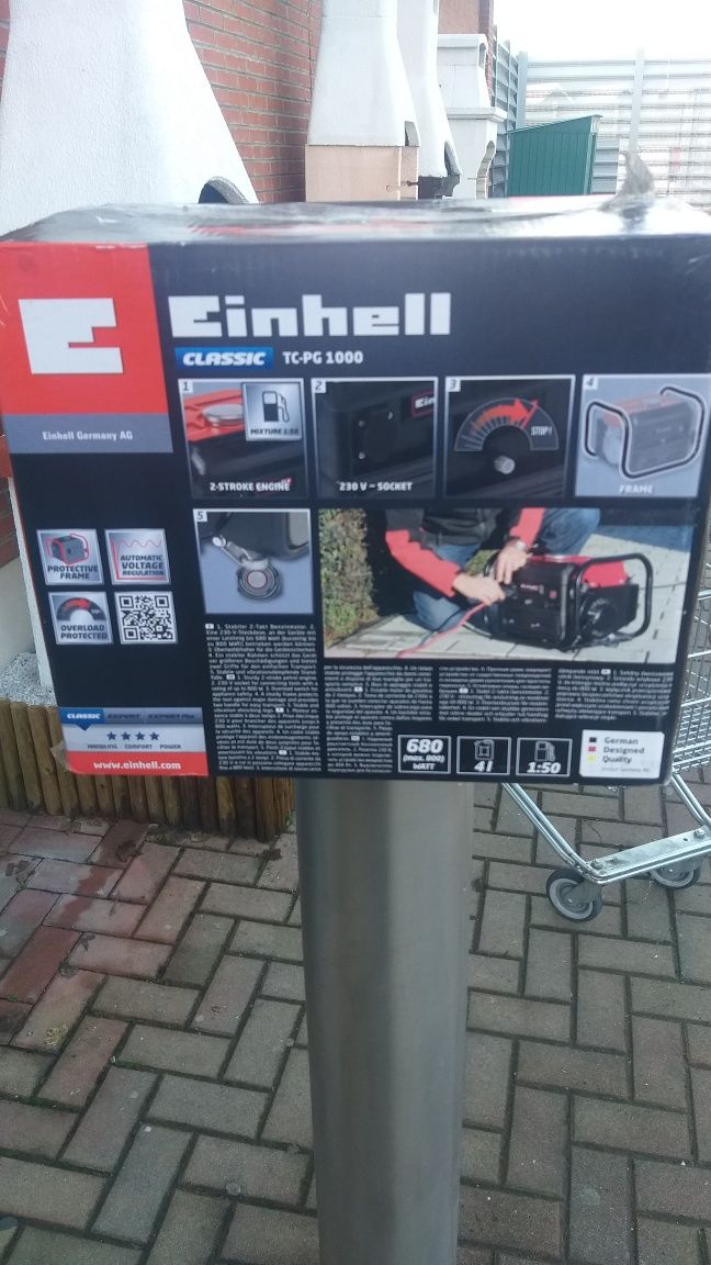 Генератор einhell 800v