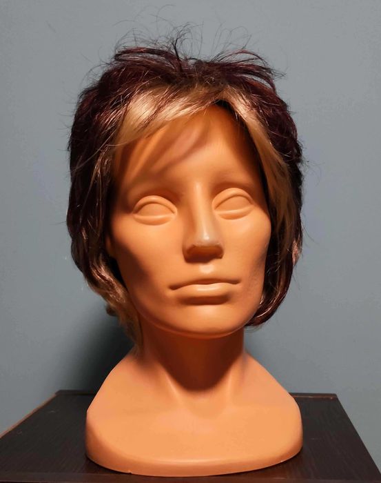 Peruka damska nowa krótka dwukolorowa