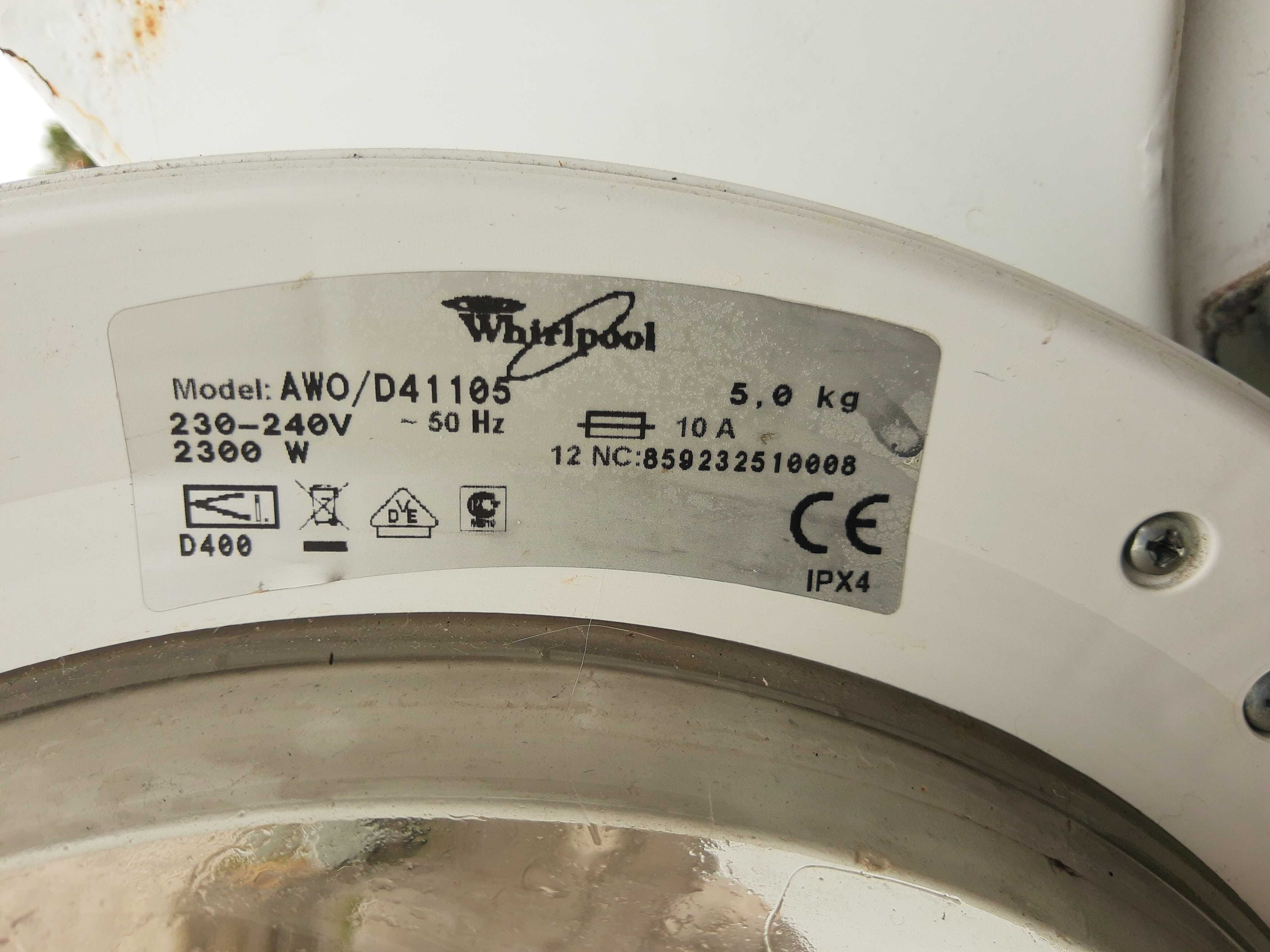 Pralka Whirpool AWO/D41105 części
