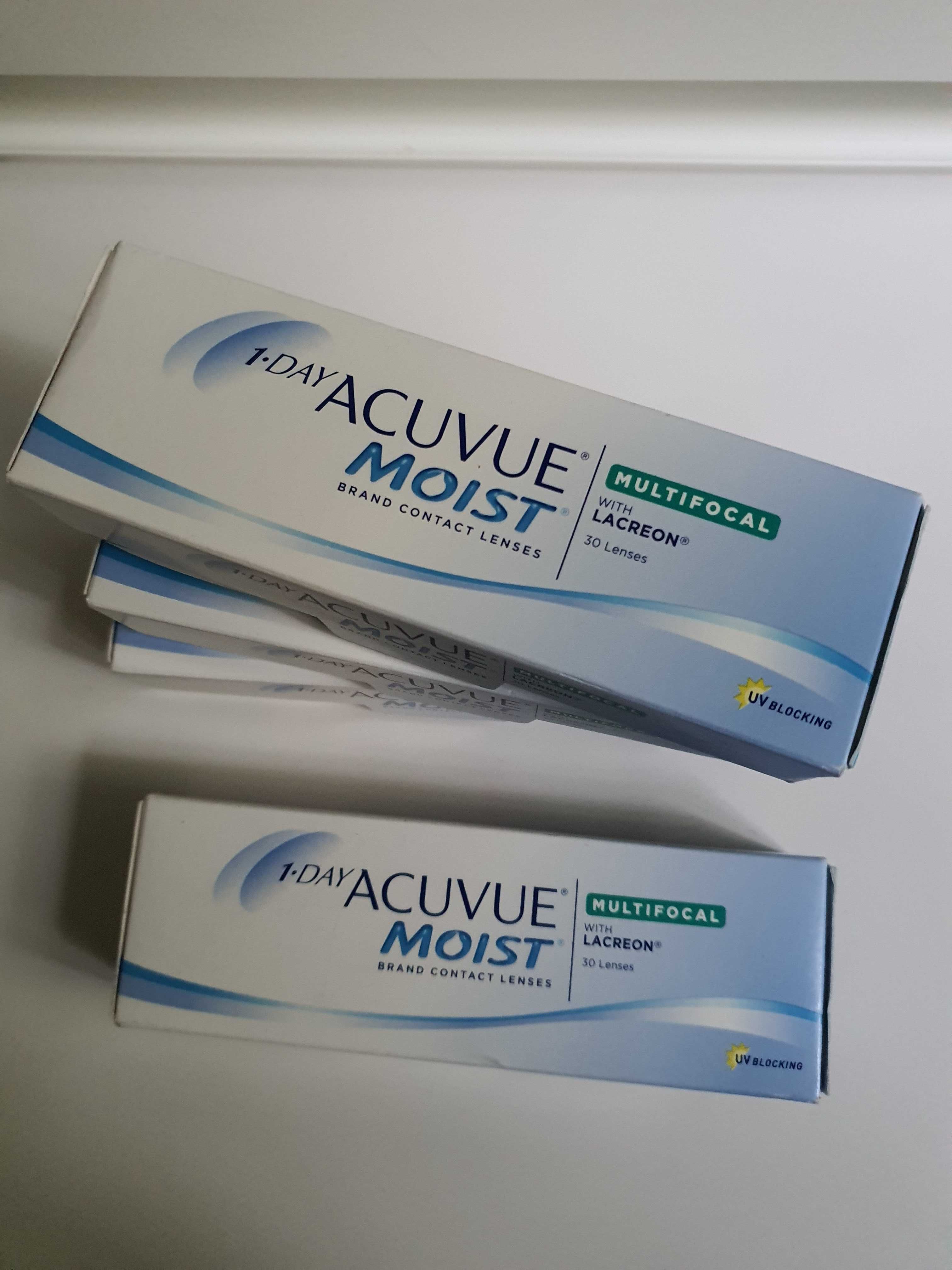Контактні лінзи 1-Day Acuvue Moist Contact Lenses