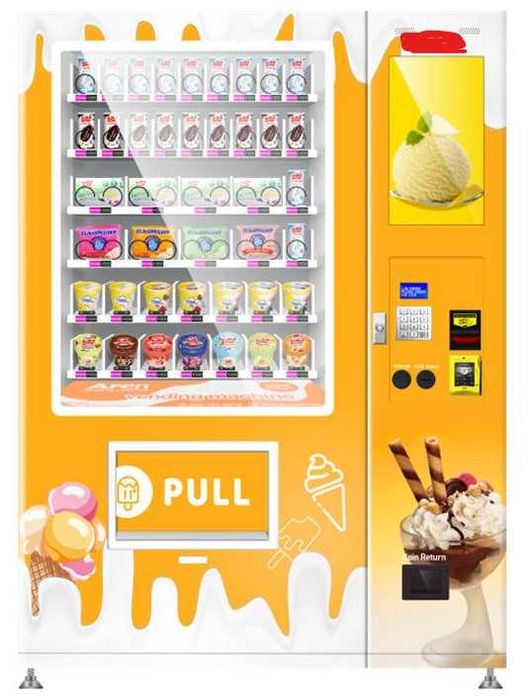 Automat vendingowy do produktów mrożonych