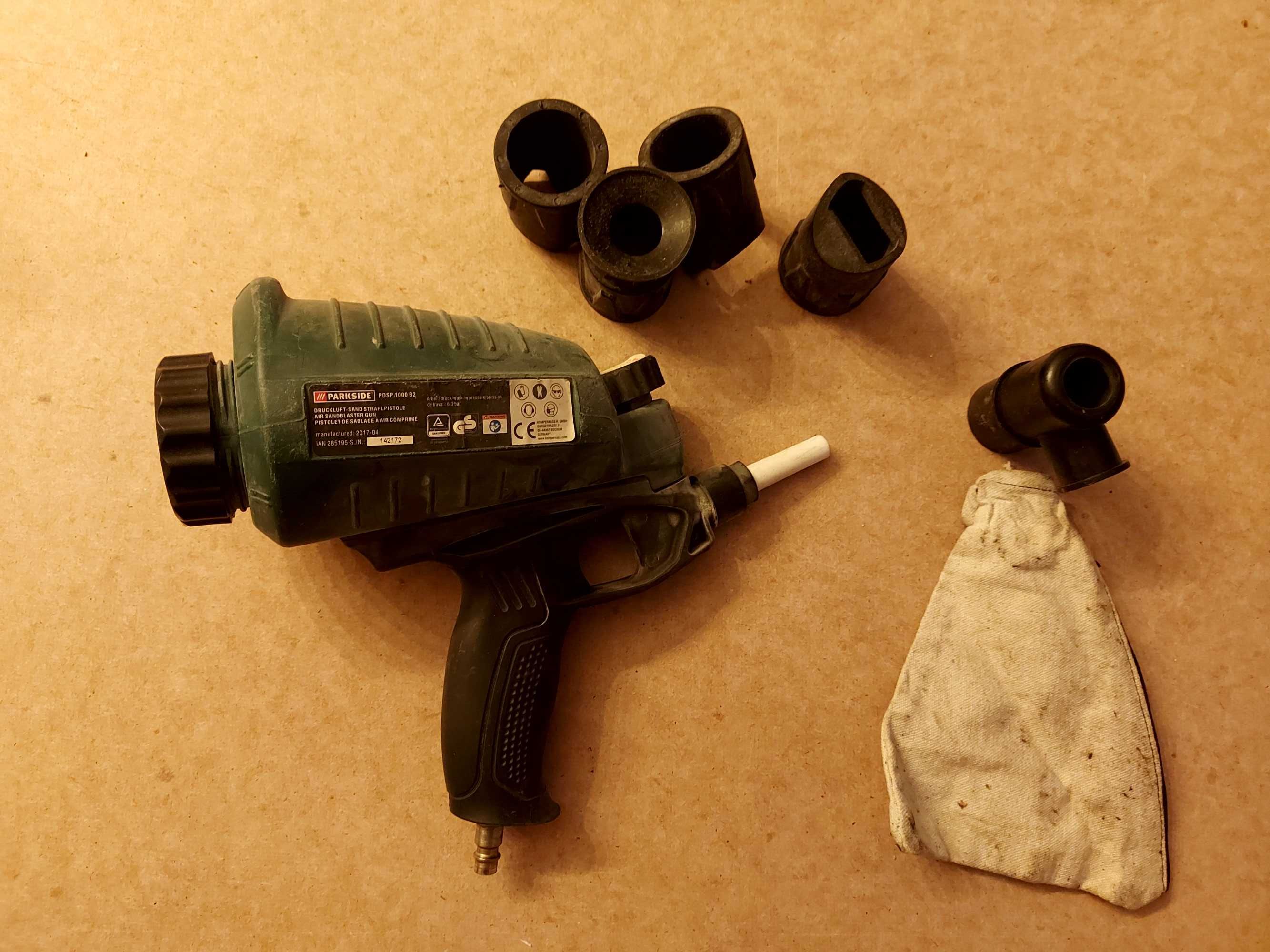 Pistolet do piaskowania Parkside