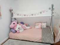 Cama infantil tipi 90x190 mais colchão de espuma
