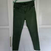 Spodnie skinny khaki 42