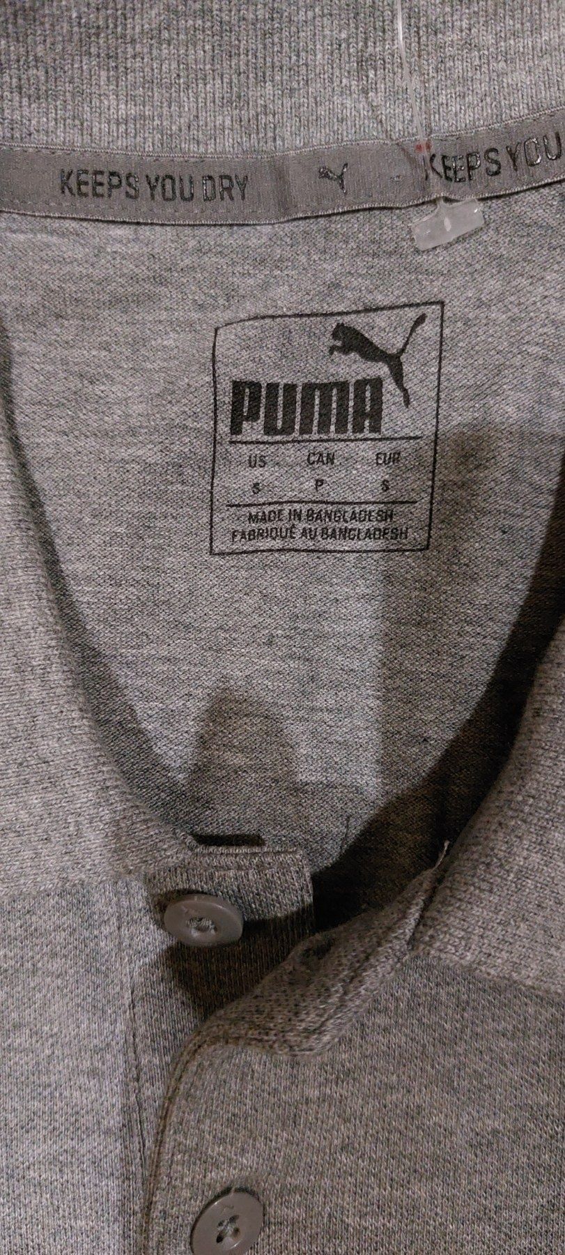 Поло футболка с воротником Puma. Оригинал.