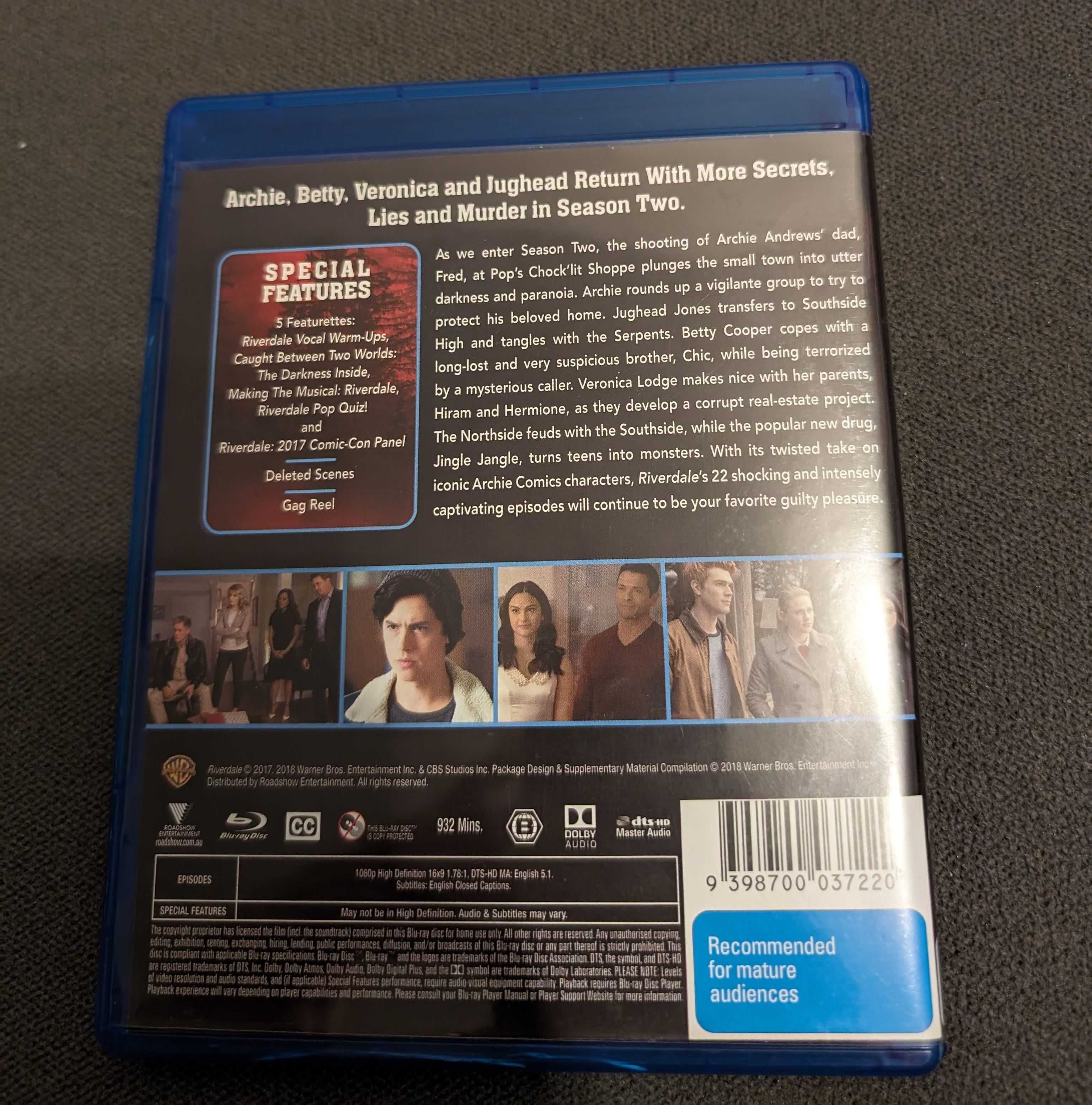 Riverdale Blu-Ray, Sezon 2