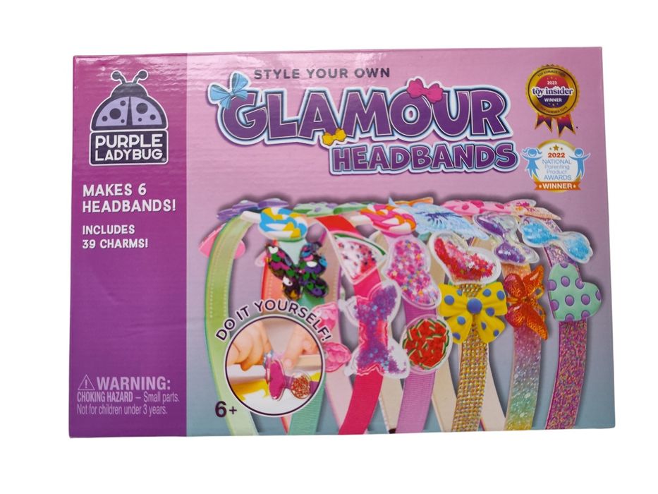 Zestaw kreatywny do tworzenia opasek DIY – marzenie każdej małej styli