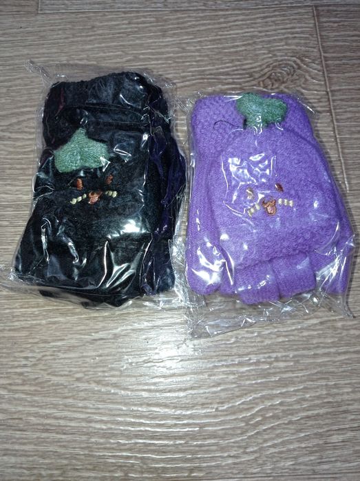 Рукавички ,мітенки-трансформери 2 пари