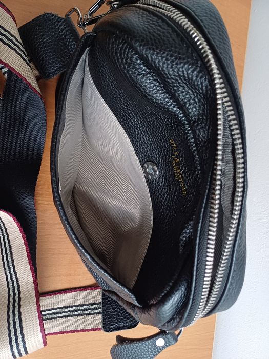 Сумка наплечная STLY& Leather оригинал натур.кожа 21×13 см