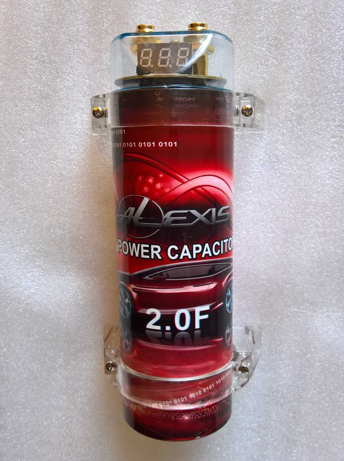 Kondensator samochodowy 2F 12V Audio Car PowerCap do wzmacniacza