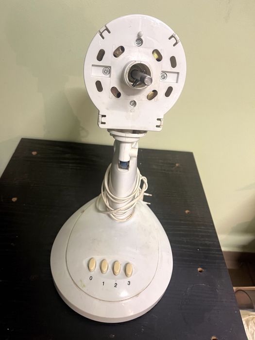 Вентилятор настольный не рабочий,