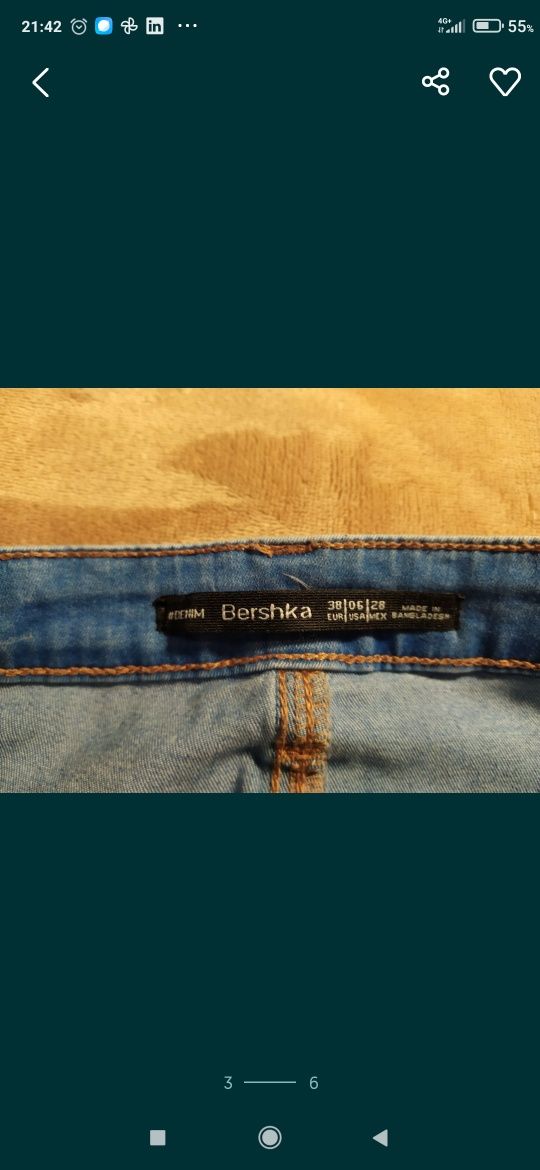 Jeans verão (finos) skinny (pernas justas) n° 38