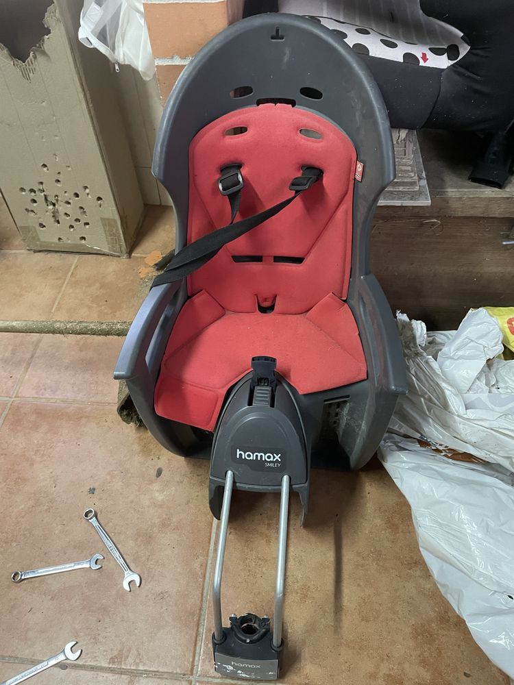Cadeira bebe para bicicleta