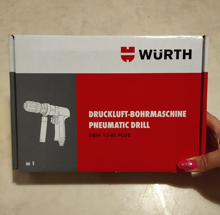 WURTH Wiertarka Pneumatyczna DBM 13-RL PLUS