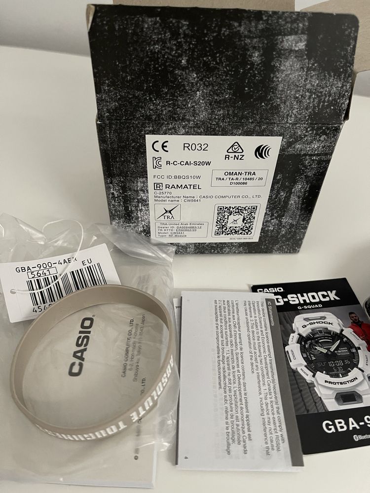 Casio G-shock GBA-900 bluetooth