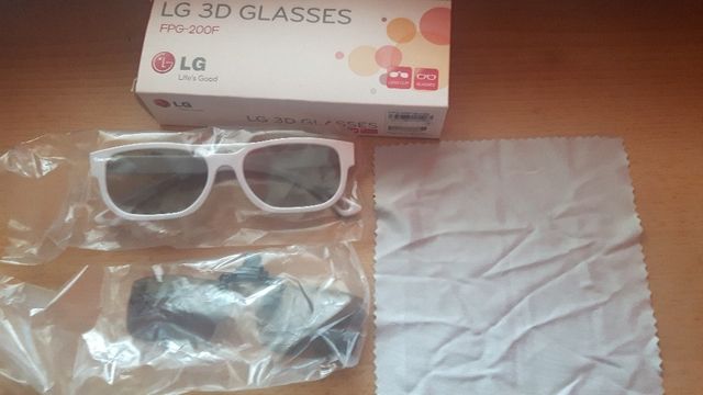 LG 3D CINEMA FPG 200F Okulary+Nakładka