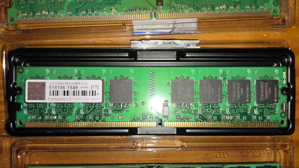 Várias Memória Ram DDR2 de 2GB para Desktop