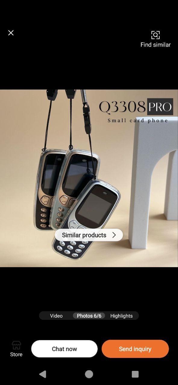 Miniphone Q3308 pro 3 sim, Magic voice, безпечні дзвінки