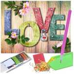 Haft diamentowy Mozaika LOVE 30x40 cm Painting Diamond