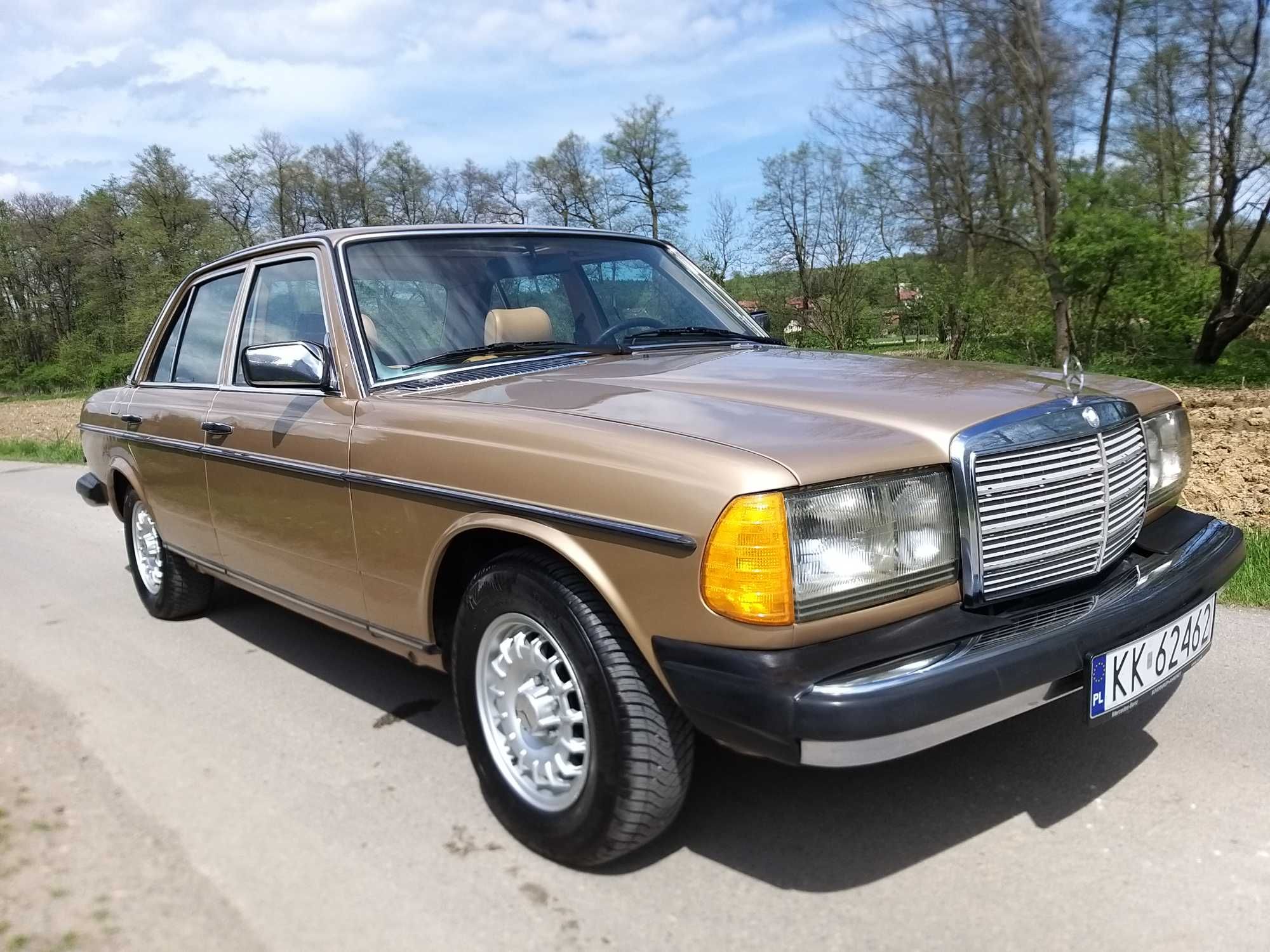 Mercedes 123 do ślubu