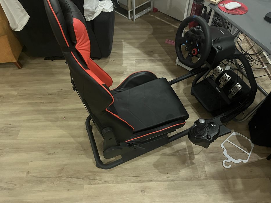 Cokpit racing mais volante logitech g29 com garantia