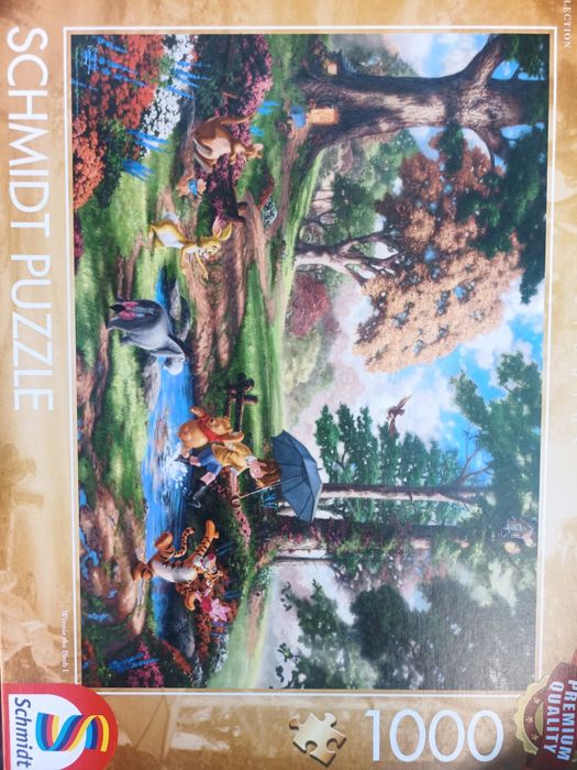 Puzzles 300, 500 ou 1000 peças Novos