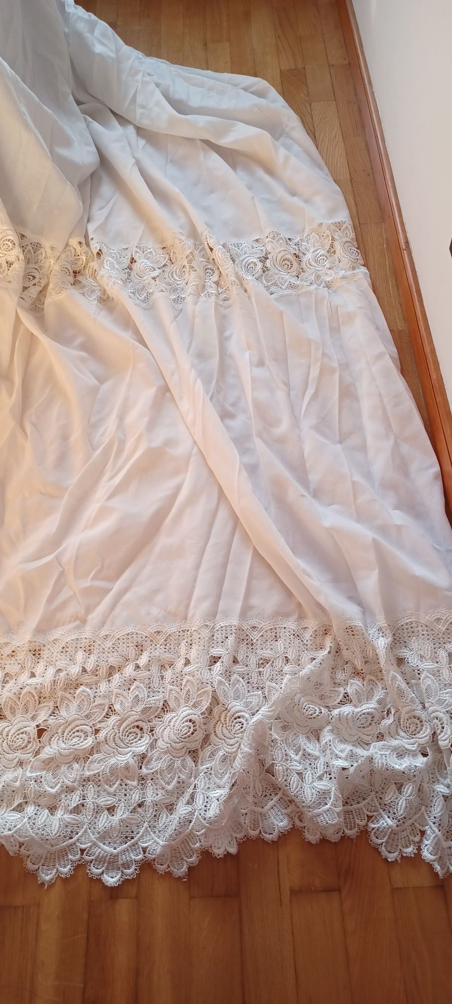 Cortinas com renda