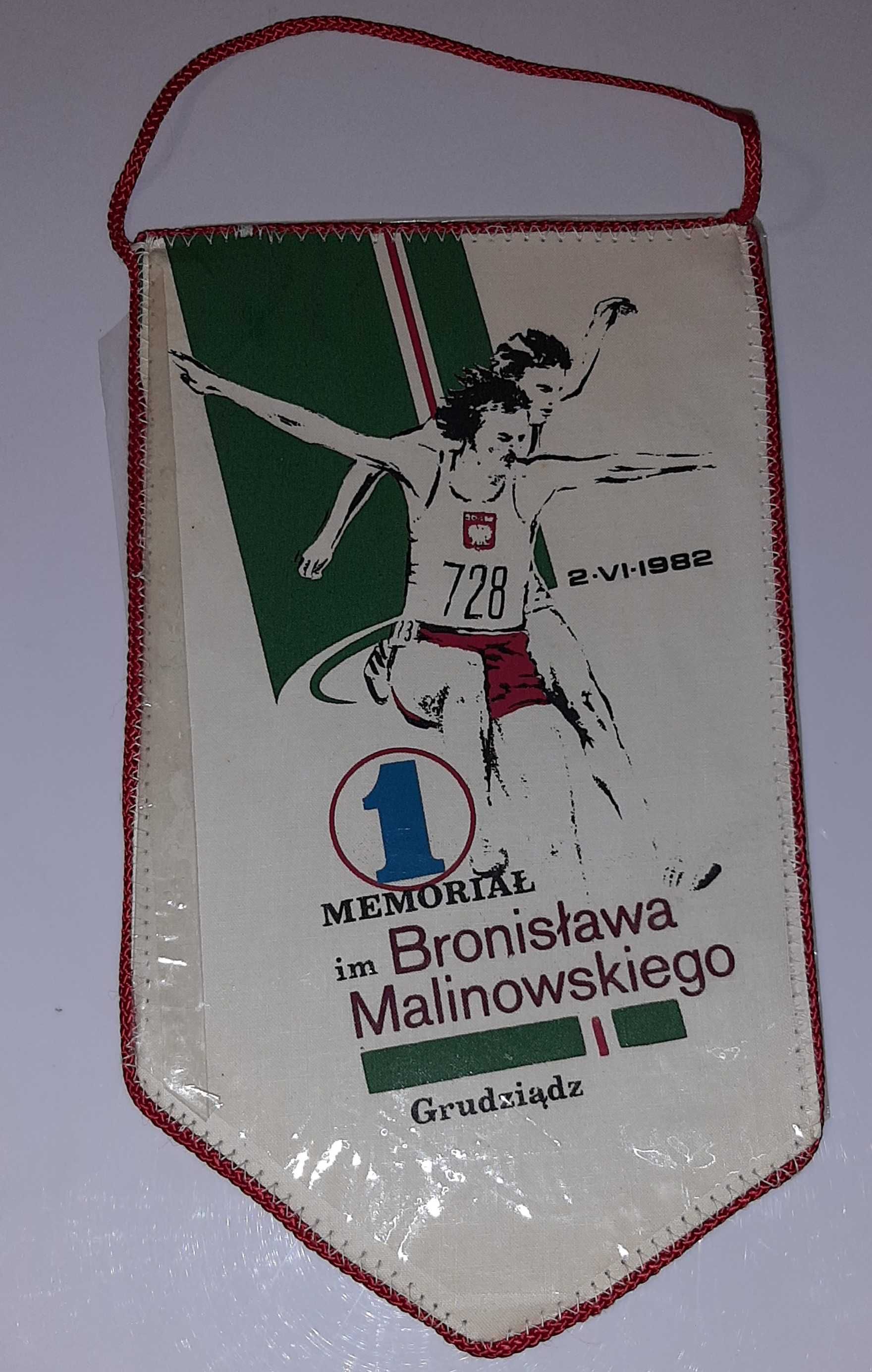 Proporczyk GKS Olimpia Grudziądz 1 memoriał Bronisław Malinowski