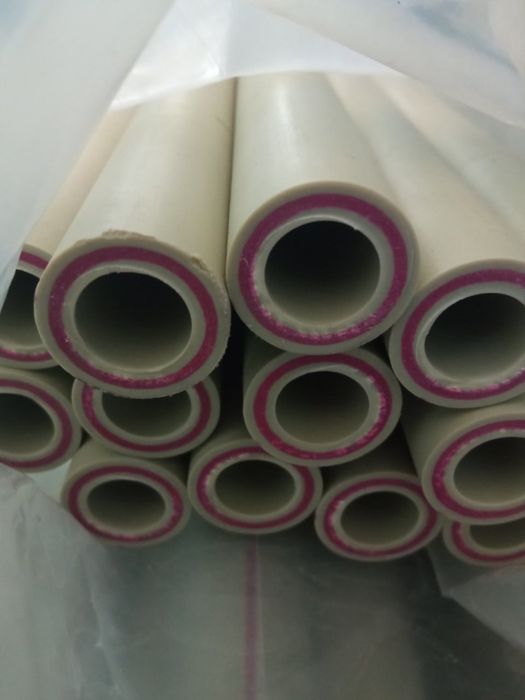 Труба ППР армовані + фітинги. Пайка, нові