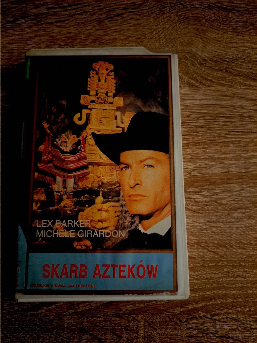 Skarb Azteków- Lex Barker, Gustavo Rojo- Vhs Polski Lektor Unikat