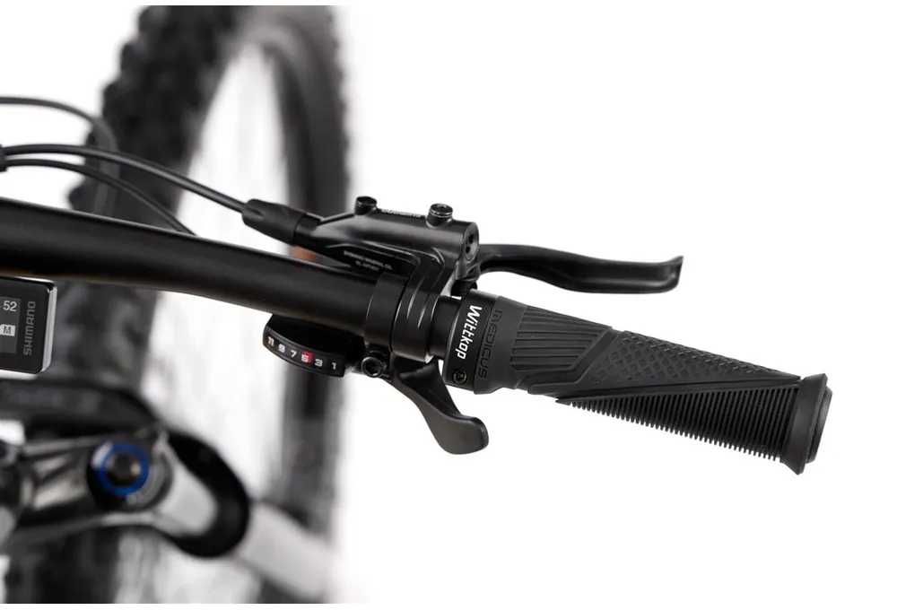 Rower elektryczny Romet E-Monsun 1.0 20 Ah / 725 Wh żółty Shimano EP8