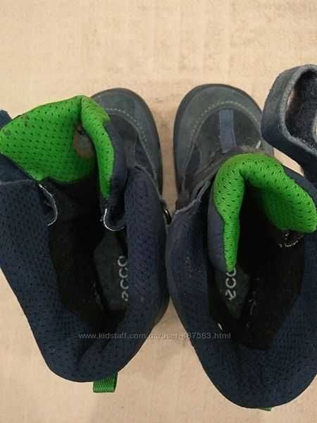 27 р. Продам в идеальном состоянии, Ecco, зимние термо сапоги