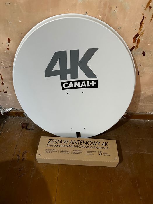 Antena satelitarna Canal plus Nowa