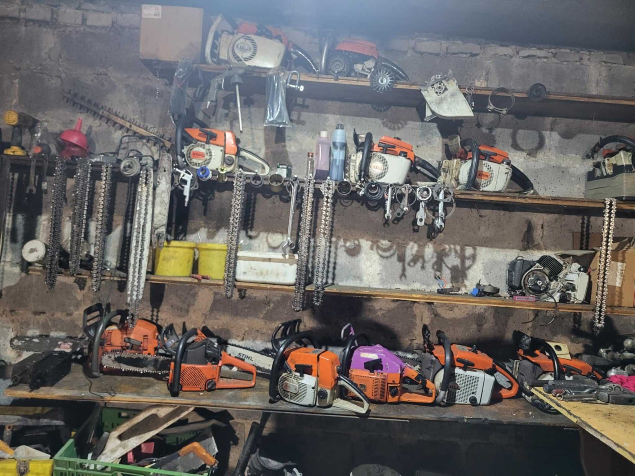 pila pilarka stihl 031 av 032 av 041 av 045 av 056  w calosci i czesci