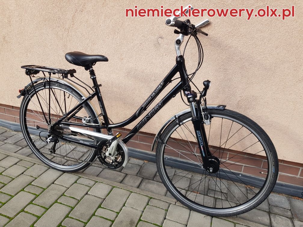 Rower damski trekkingowy WINORA koła 28 SHIMANO DEORE XT aluminium