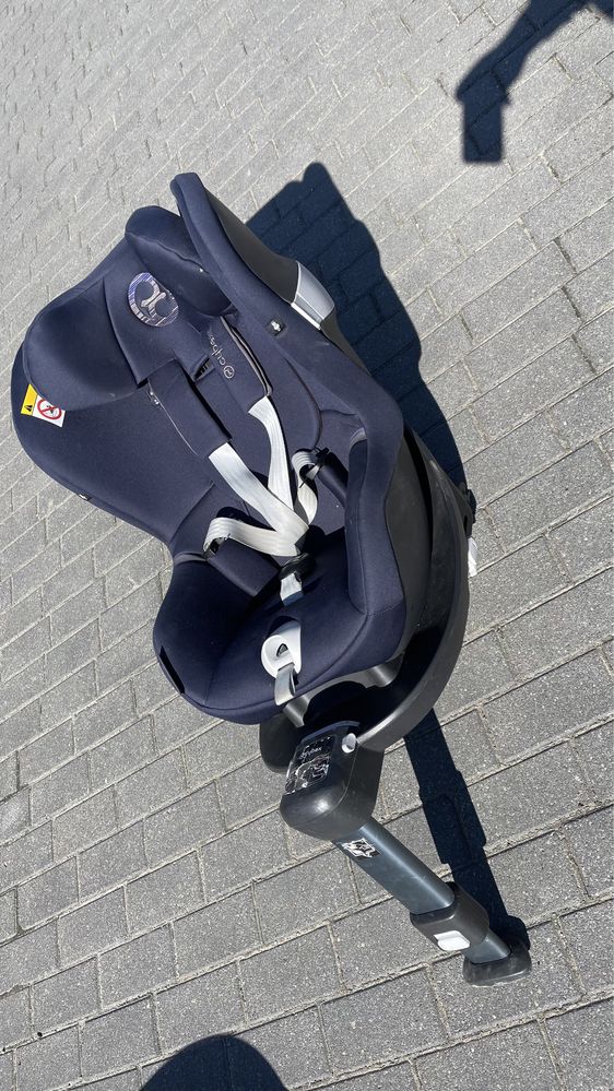 CYBEX nosidełko ATON M i-SIZE + fotelik SIRONA M2 i-SIZE + baza BASE M