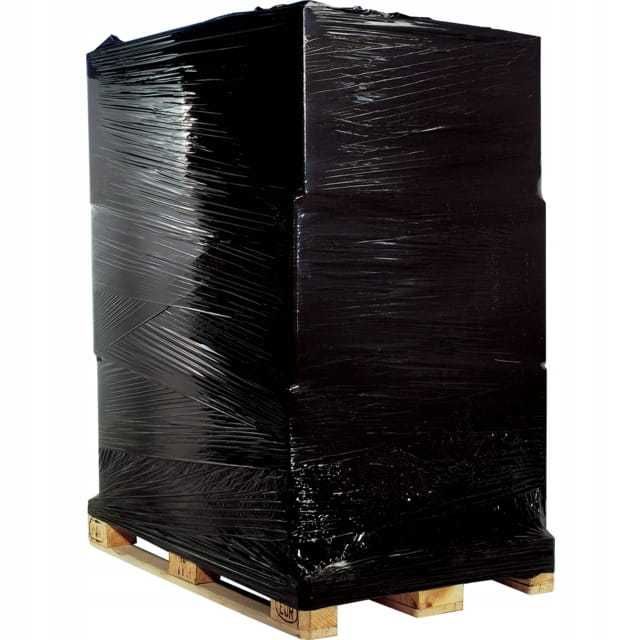 Folia stretch Powerplus czarna 17 micronów odpowiednik 3kg.