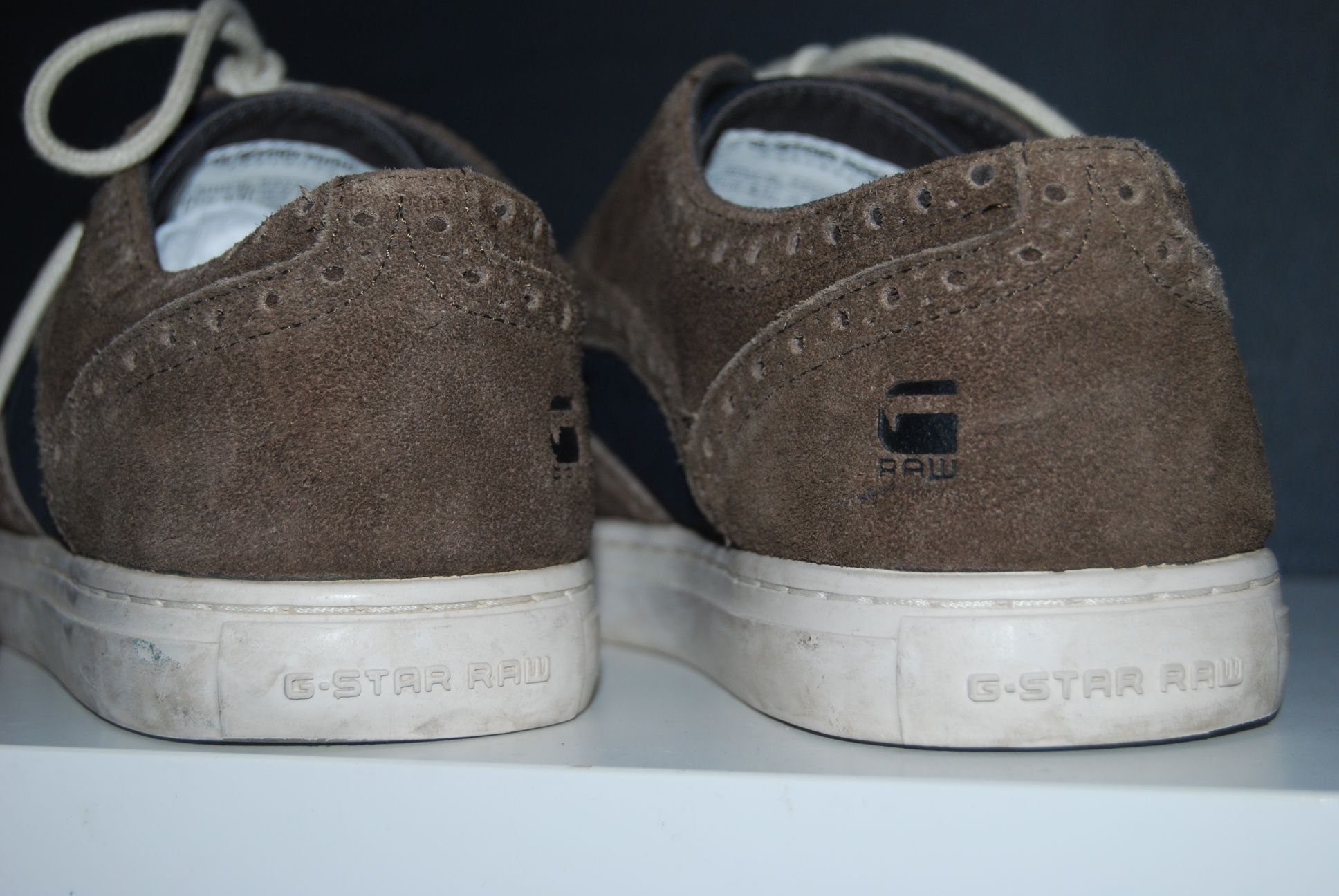 Skórzane buty G-Star Raw 41 półbuty mokasyny