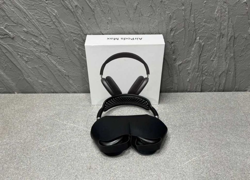 Навушники бездротові AirPods Max чорні/ Беспроводные наушники черные