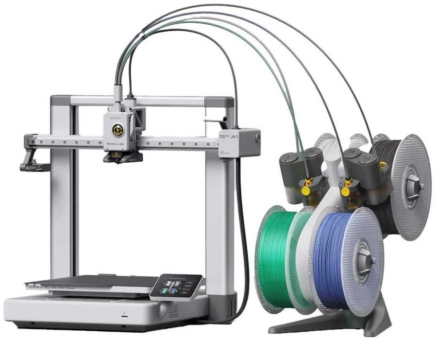 3D-принтер Bambu Lab A1 Combo (PF002-A+SA005) (в наявності)