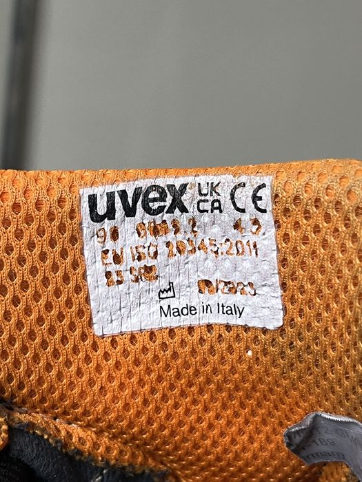 Шкіряні робочі черевики Uvex 65022 розмір 43