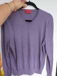 Sweter Hugo Boss wrzosowy meski L male