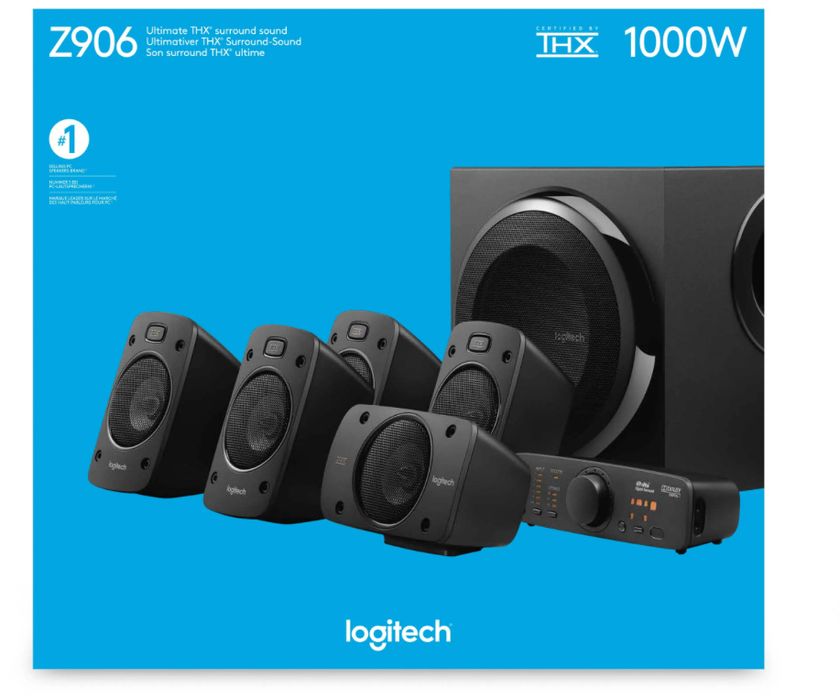 Uzywany zestaw logitech Z906
