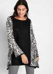 B.P.C sweter-poncho we wzory 36/38.