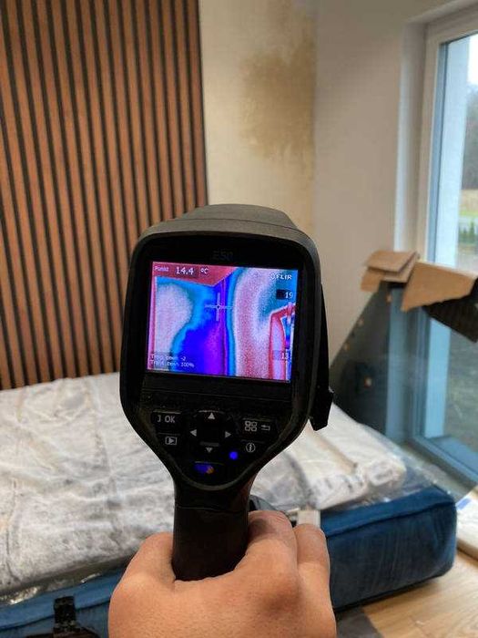 Odbiór mieszkania, Inspekcja techniczna przed zakupem, Termowizja