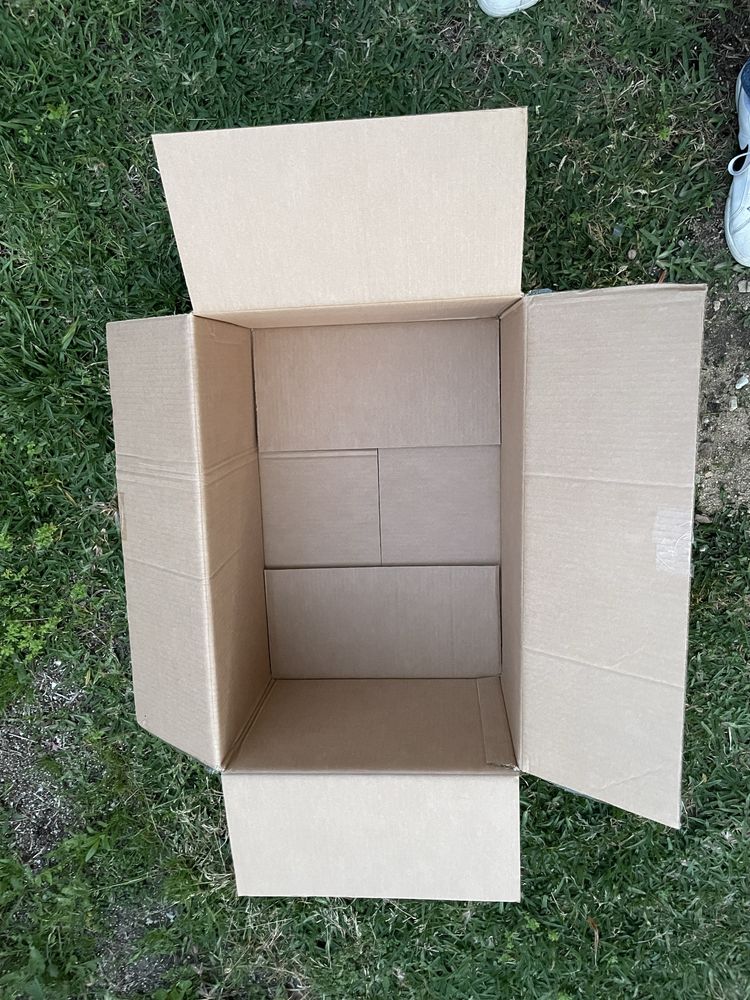 Caixas cartão mudanças 0,80€ - 60x40x30cm (duplo canelado)