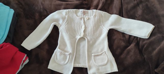 Sweter vintage dla dziewczynki w wieku 3 - 4 lata rozmiar około 92