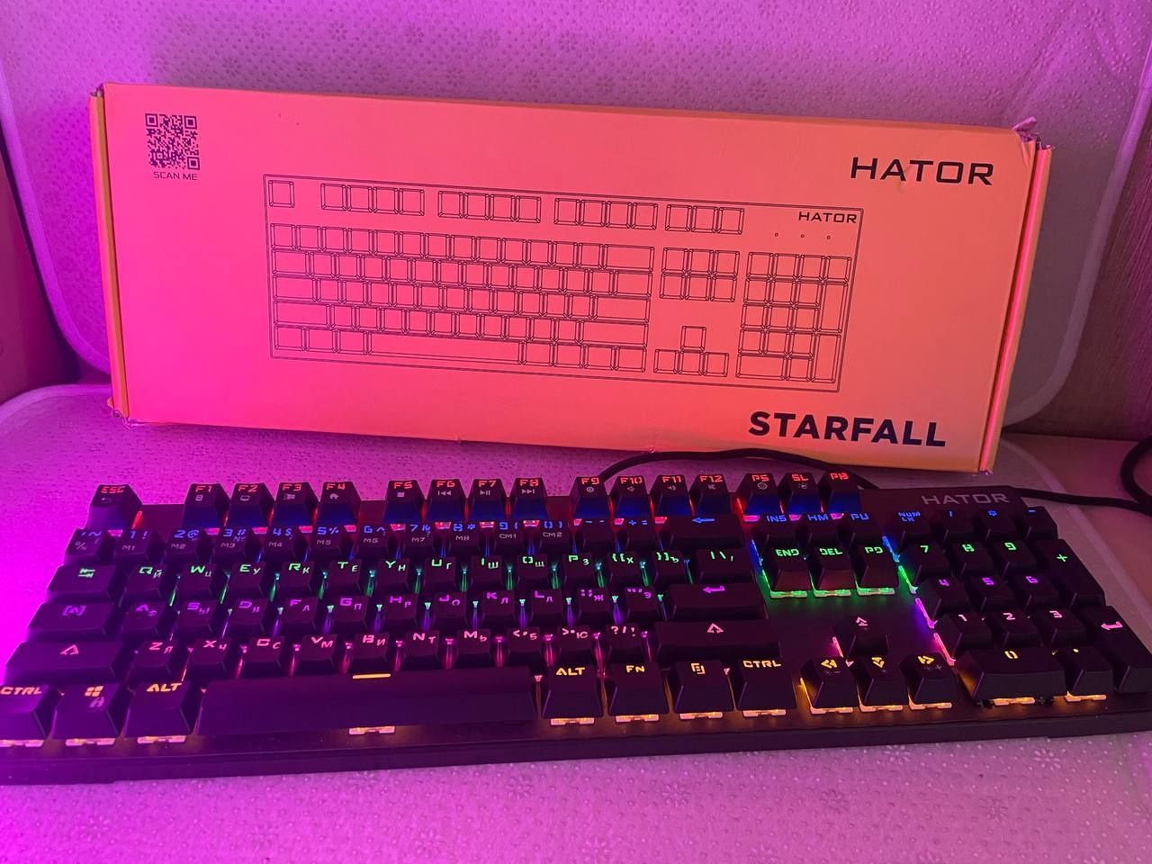 Механіка! Клавіатури Hator, Logitech, Ajazz