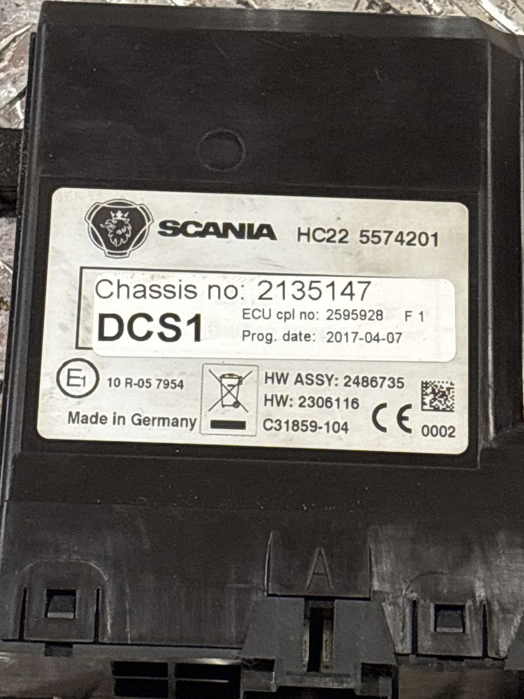 DCS1 Sterownik drzwi lewych Scania